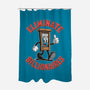 Eliminate Billionaires-None-Polyester-Shower Curtain-RoboMega