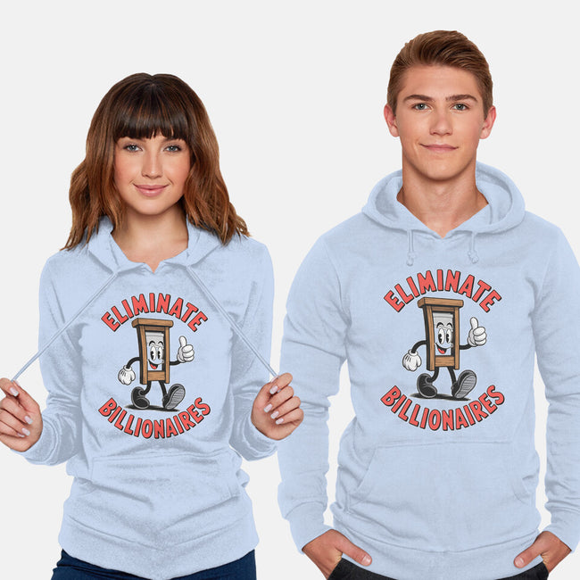 Eliminate Billionaires-Unisex-Pullover-Sweatshirt-RoboMega
