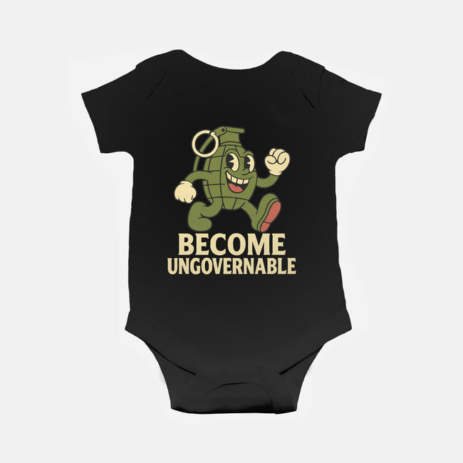 Become Ungovernable-Baby-Basic-Onesie-RoboMega