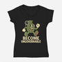 Become Ungovernable-Womens-V-Neck-Tee-RoboMega