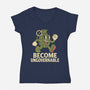 Become Ungovernable-Womens-V-Neck-Tee-RoboMega