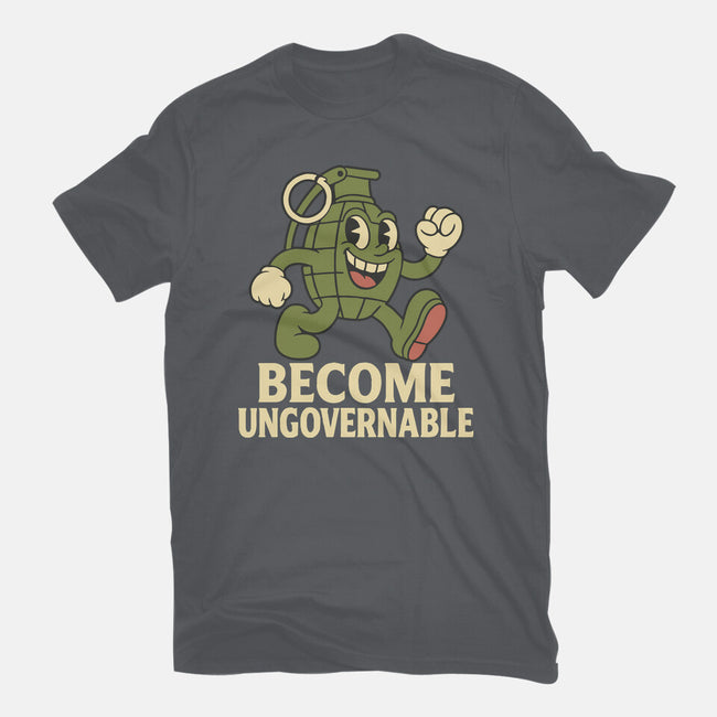 Become Ungovernable-Mens-Basic-Tee-RoboMega