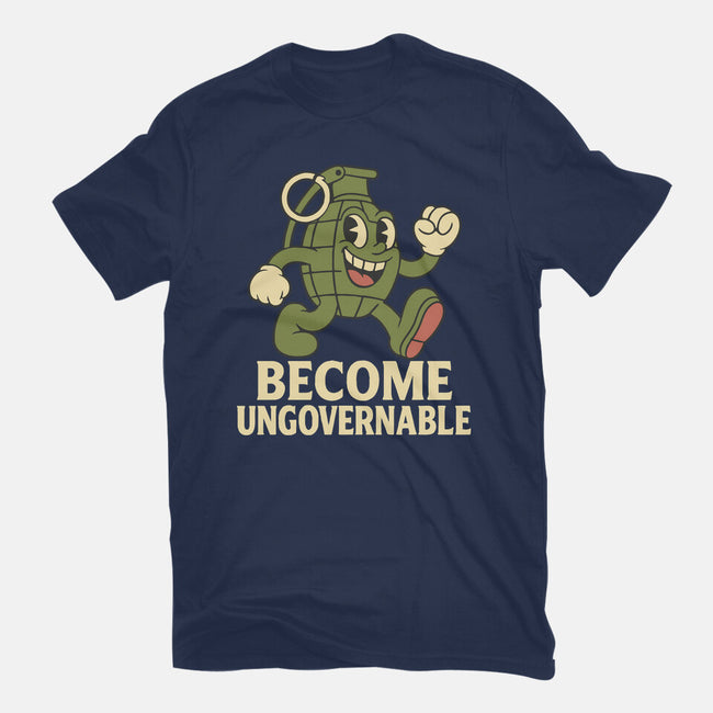Become Ungovernable-Mens-Basic-Tee-RoboMega