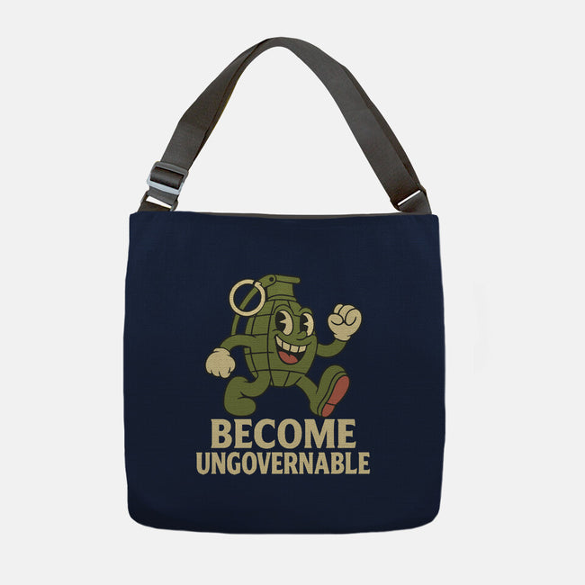 Become Ungovernable-None-Adjustable Tote-Bag-RoboMega