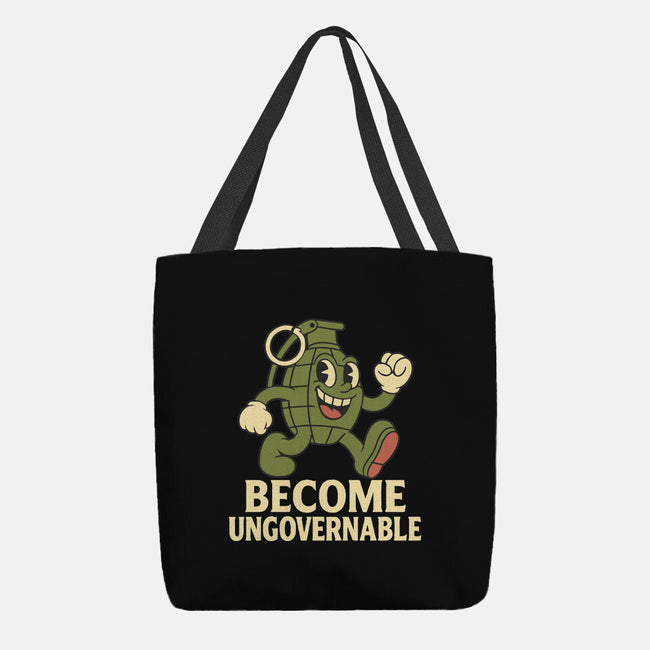 Become Ungovernable-None-Basic Tote-Bag-RoboMega