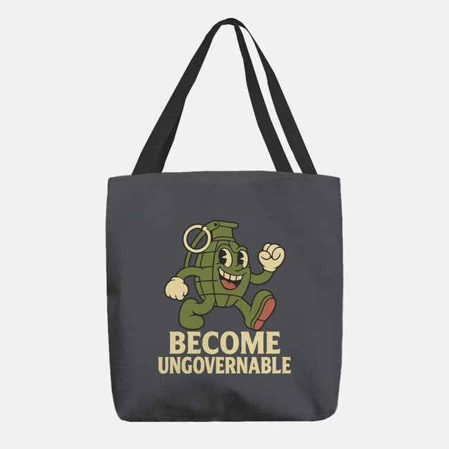 Become Ungovernable-None-Basic Tote-Bag-RoboMega