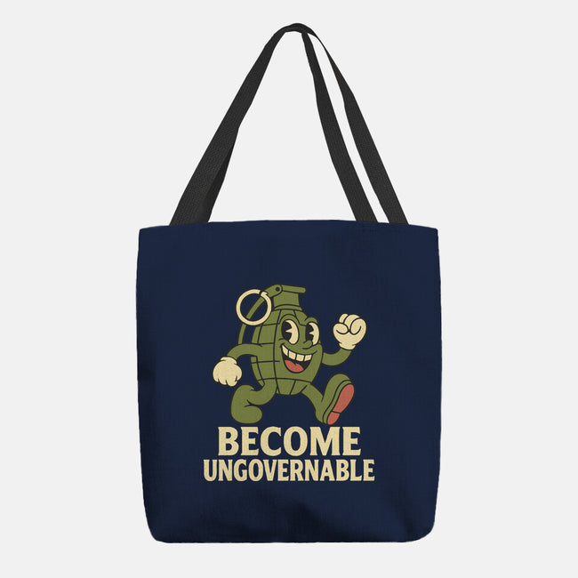 Become Ungovernable-None-Basic Tote-Bag-RoboMega
