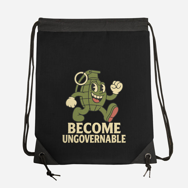 Become Ungovernable-None-Drawstring-Bag-RoboMega