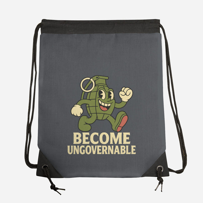 Become Ungovernable-None-Drawstring-Bag-RoboMega