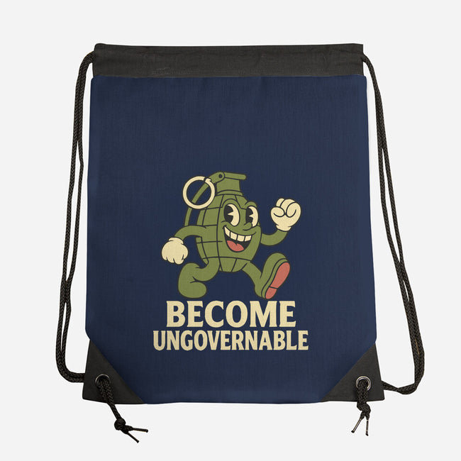 Become Ungovernable-None-Drawstring-Bag-RoboMega