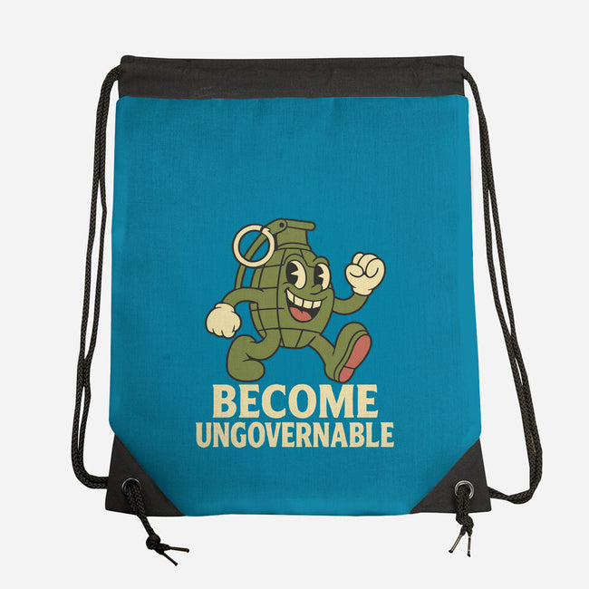 Become Ungovernable-None-Drawstring-Bag-RoboMega