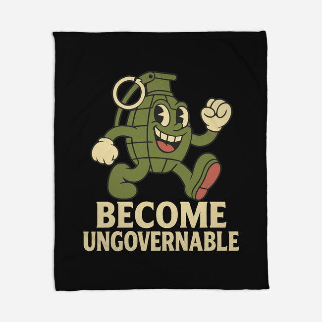 Become Ungovernable-None-Fleece-Blanket-RoboMega