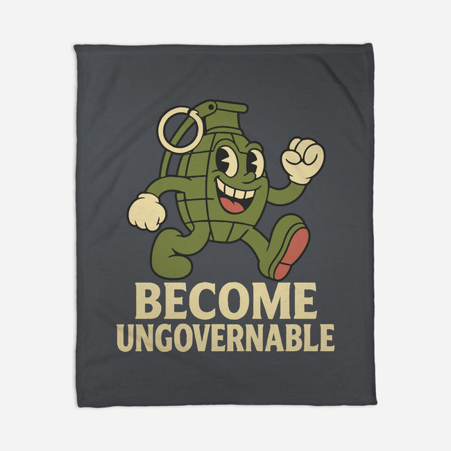 Become Ungovernable-None-Fleece-Blanket-RoboMega