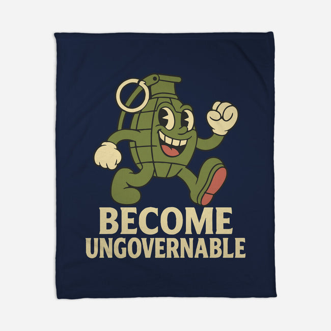 Become Ungovernable-None-Fleece-Blanket-RoboMega