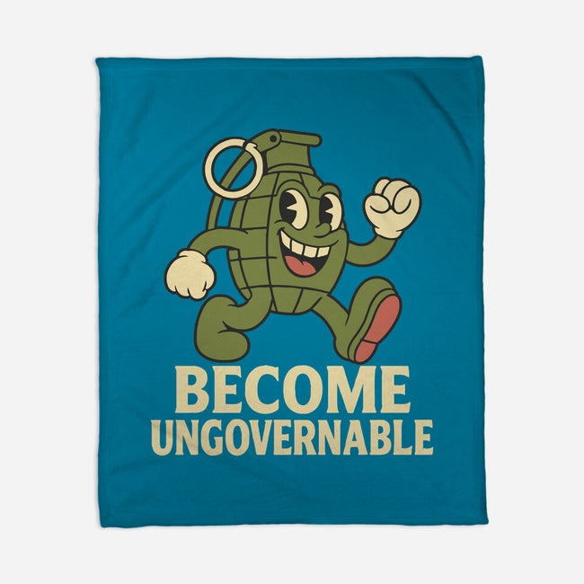 Become Ungovernable-None-Fleece-Blanket-RoboMega