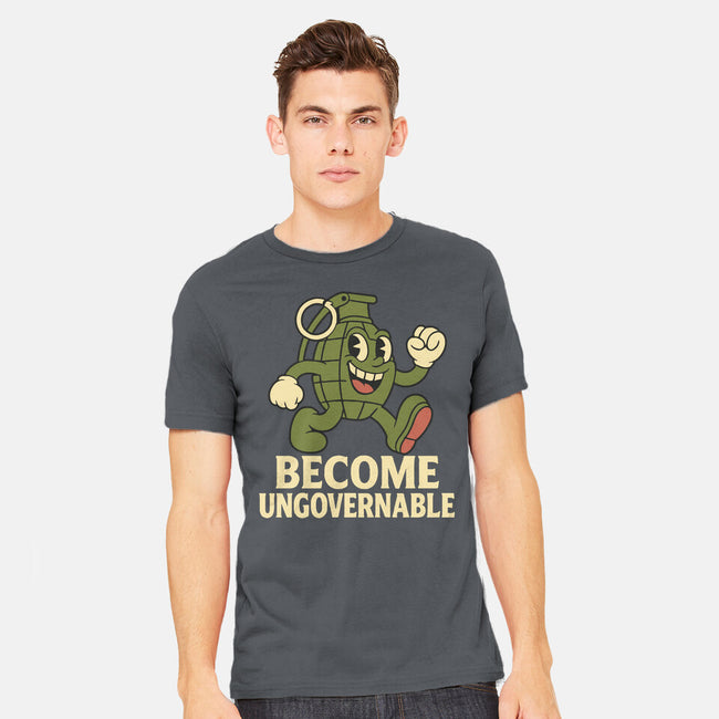 Become Ungovernable-Mens-Heavyweight-Tee-RoboMega