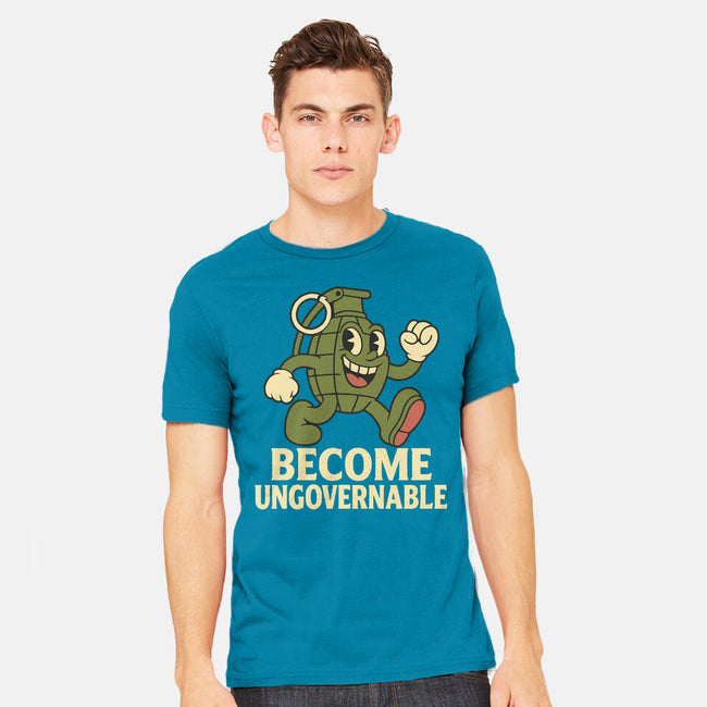 Become Ungovernable-Mens-Heavyweight-Tee-RoboMega