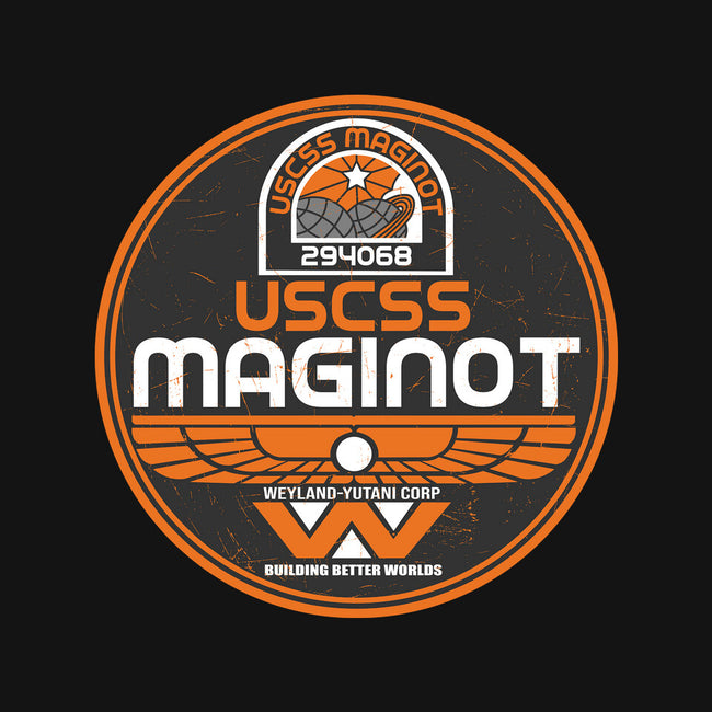 USCSS Maginot Logo-Mens-Heavyweight-Tee-CarloJ1956