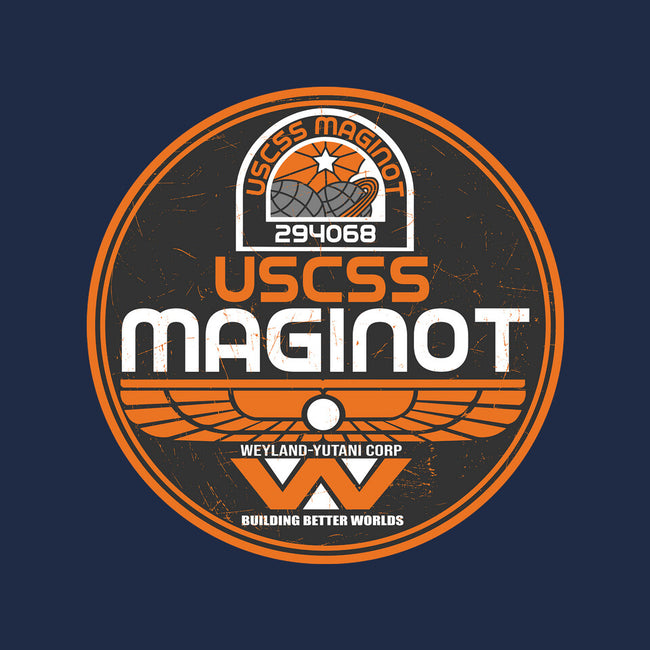 USCSS Maginot Logo-Mens-Heavyweight-Tee-CarloJ1956