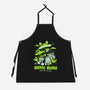 Ghosts And Aliens-Unisex-Kitchen-Apron-Catsuumi