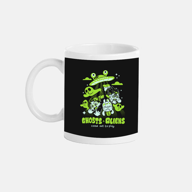 Ghosts And Aliens-None-Mug-Drinkware-Catsuumi