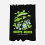 Ghosts And Aliens-None-Polyester-Shower Curtain-Catsuumi