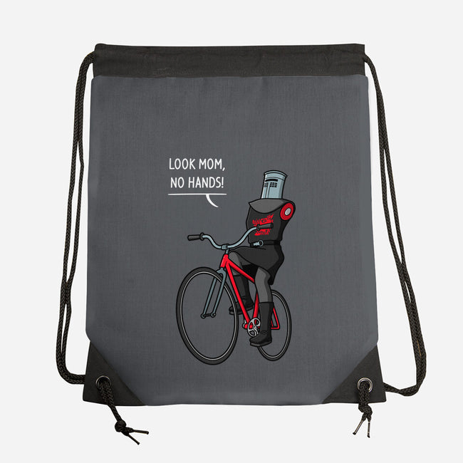 Look Mom No Hands-None-Drawstring-Bag-jasesa