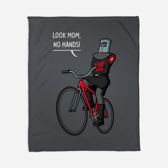 Look Mom No Hands-None-Fleece-Blanket-jasesa