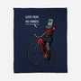 Look Mom No Hands-None-Fleece-Blanket-jasesa
