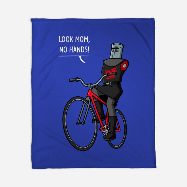 Look Mom No Hands-None-Fleece-Blanket-jasesa