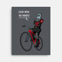 Look Mom No Hands-None-Stretched-Canvas-jasesa