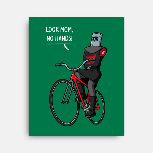 Look Mom No Hands-None-Stretched-Canvas-jasesa