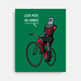 Look Mom No Hands-None-Stretched-Canvas-jasesa