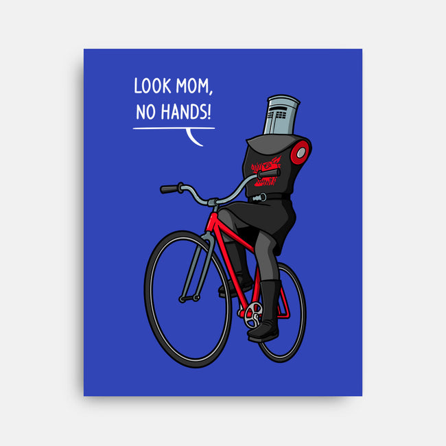 Look Mom No Hands-None-Stretched-Canvas-jasesa