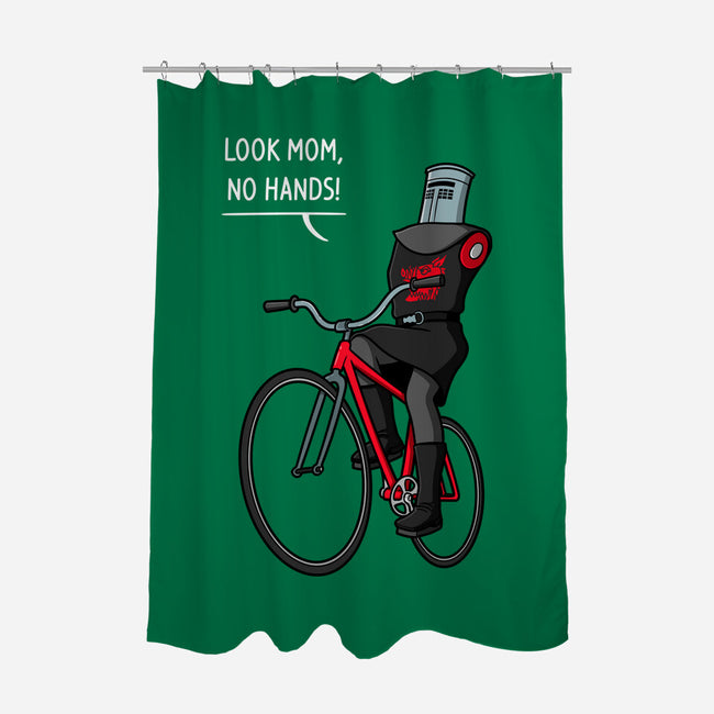 Look Mom No Hands-None-Polyester-Shower Curtain-jasesa