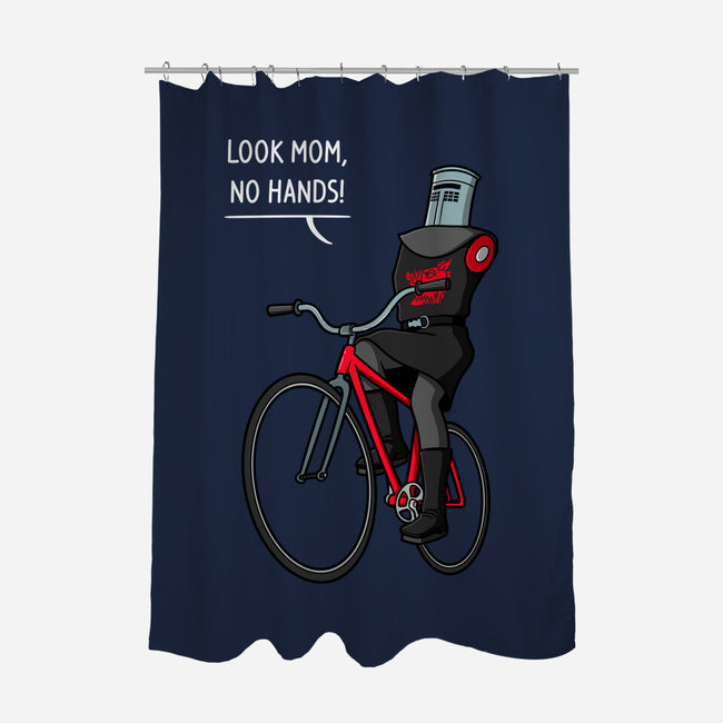 Look Mom No Hands-None-Polyester-Shower Curtain-jasesa