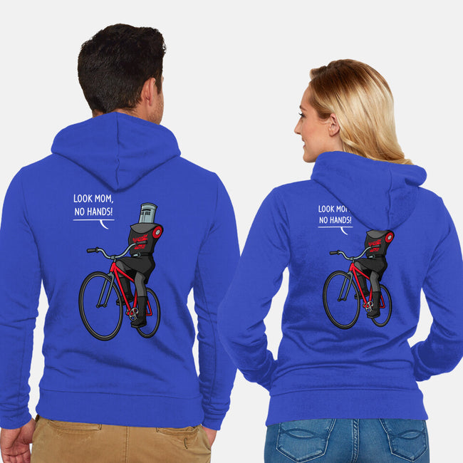 Look Mom No Hands-Unisex-Zip-Up-Sweatshirt-jasesa