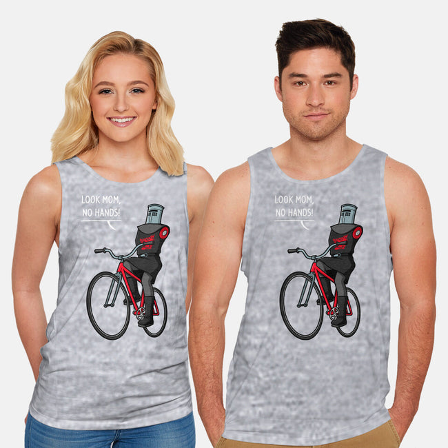 Look Mom No Hands-Unisex-Basic-Tank-jasesa