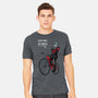 Look Mom No Hands-Mens-Heavyweight-Tee-jasesa