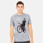 Look Mom No Hands-Mens-Heavyweight-Tee-jasesa