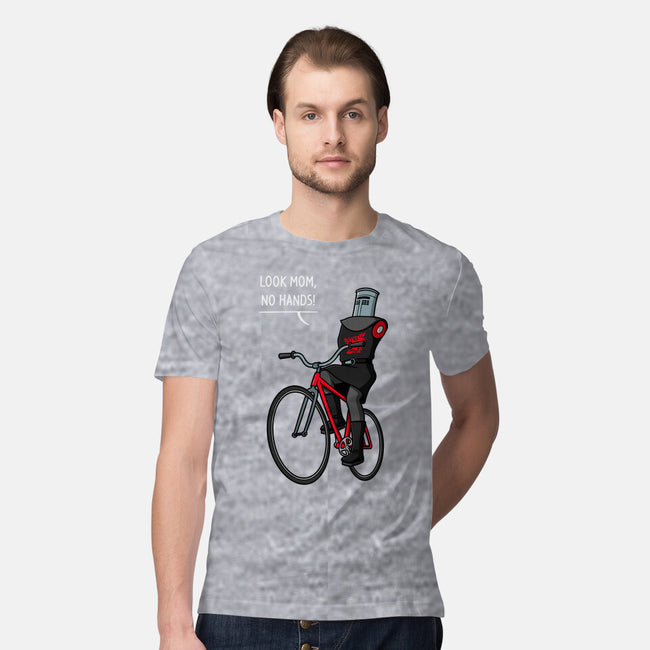 Look Mom No Hands-Mens-Premium-Tee-jasesa