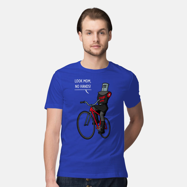 Look Mom No Hands-Mens-Premium-Tee-jasesa