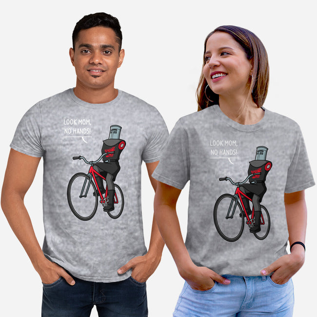 Look Mom No Hands-Unisex-Basic-Tee-jasesa
