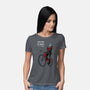 Look Mom No Hands-Womens-Basic-Tee-jasesa