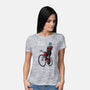 Look Mom No Hands-Womens-Basic-Tee-jasesa