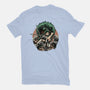 Three Sword Hunter-Womens-Fitted-Tee-glitchygorilla