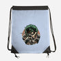 Three Sword Hunter-None-Drawstring-Bag-glitchygorilla