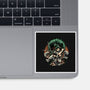 Three Sword Hunter-None-Glossy-Sticker-glitchygorilla