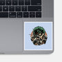 Three Sword Hunter-None-Glossy-Sticker-glitchygorilla