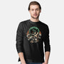 Three Sword Hunter-Mens-Long Sleeved-Tee-glitchygorilla